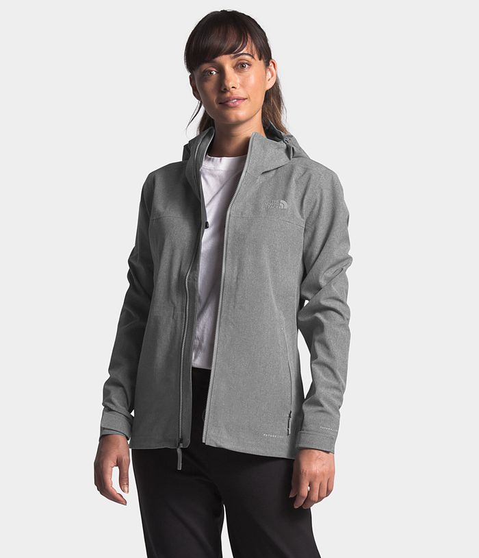 Casaca Impermeable The North Face Mujer Apex Flex Futurelight™ Gris - Peru 81347DINK